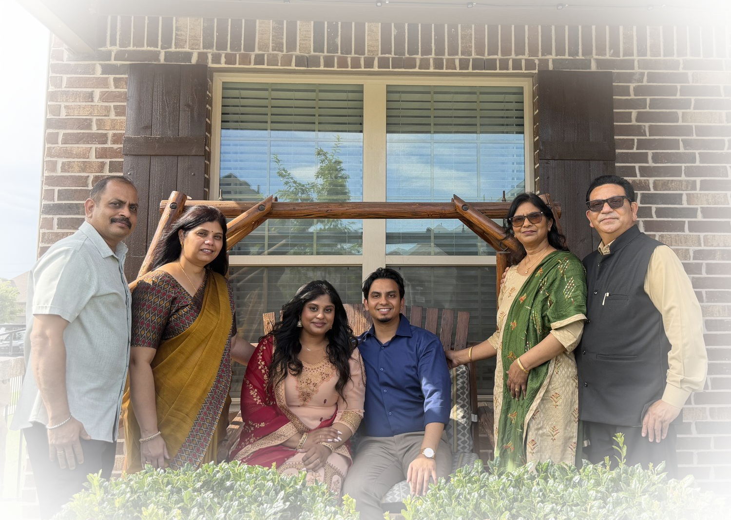 Anjana & Suhail with family